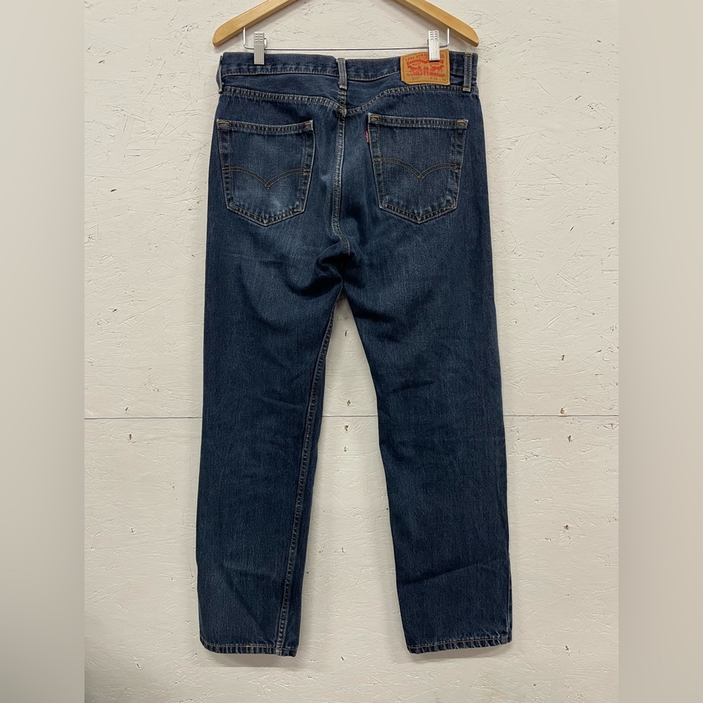 Levi’s 505 Dark Wash Jeans, Size 34X32